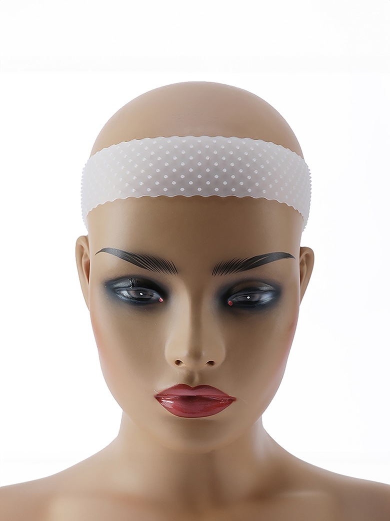 Transparent Silicone Wig Fix Silicone Wig Grip Natural Grip Headbands for  Women Comfort Elastic Wig Grip Cap