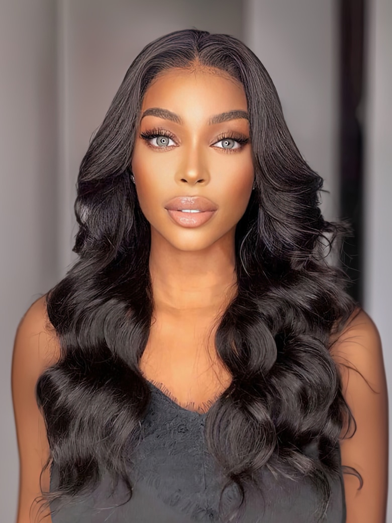 Unice Whatsapp Flash Deal Glueless V Part Wig Body Wave Human Hair None Lace Wigs Easy To Install Beginner Friendly