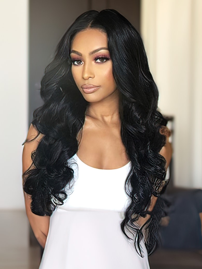 Unice Hair 5x5 HD Lace Closure with 3 Bundles Invisible Knots Body