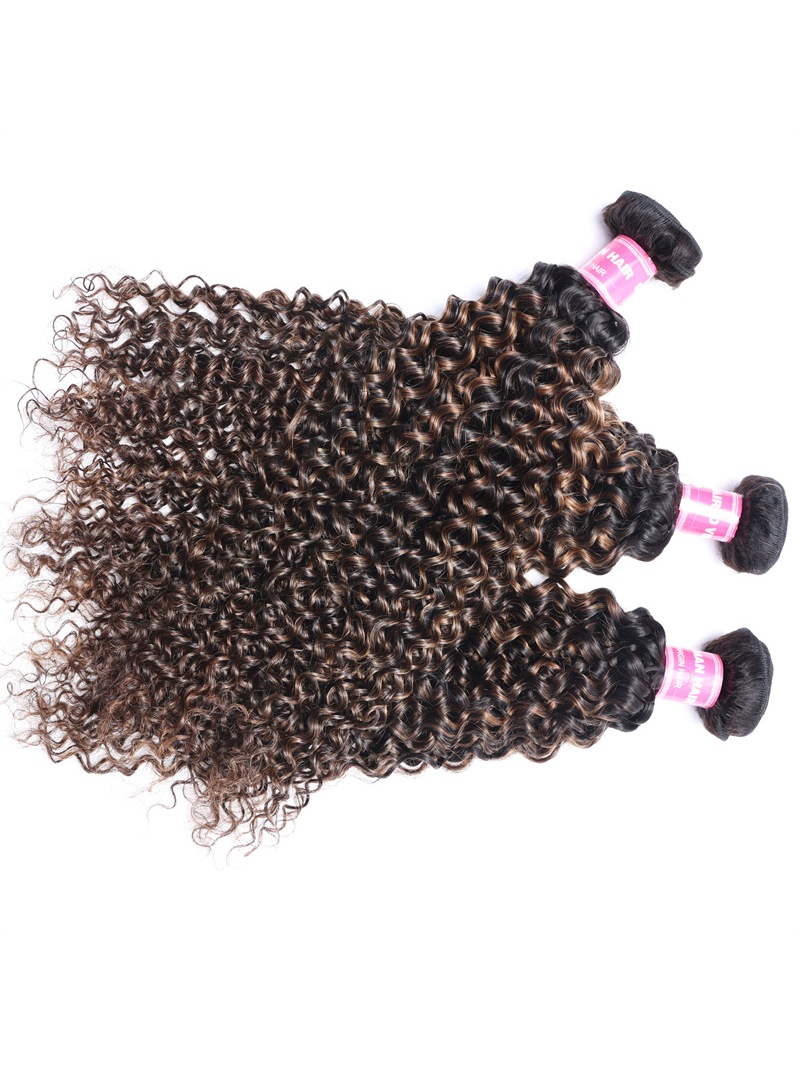 UNice Curly Hair Bundles, Brazilian Jerry Curly Hair Weaves For Sale