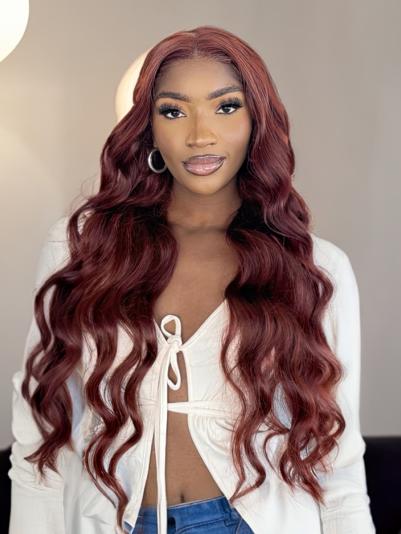 It's A Cap Weave 100% Human Hair Wig Loose Wave (DX4130)