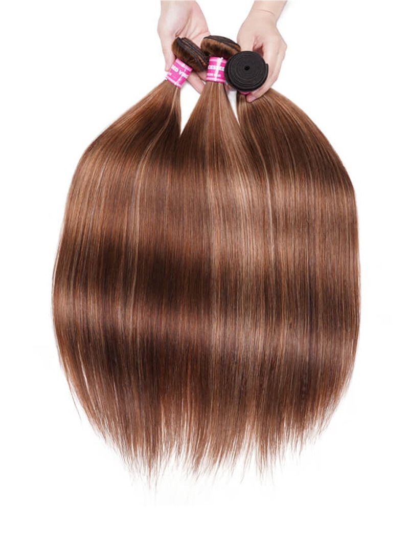 Straight Human Hair Bundles