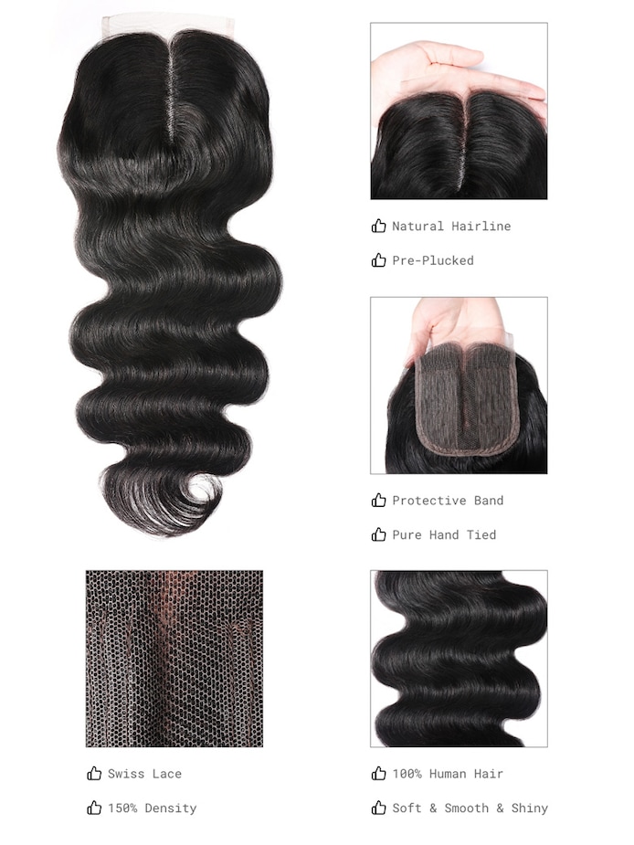 The Difference between Lace Closure and Lace Frontal, and How to Choose?