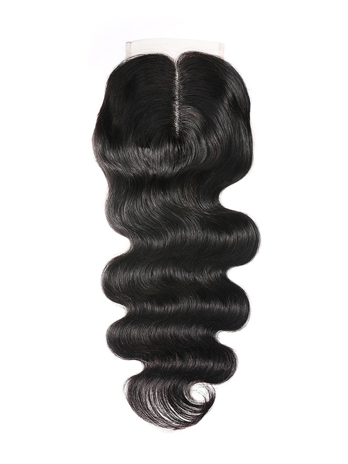 UNice Hair Body Wave Hair Bundles with Closure 100% Unprocessed Human ...