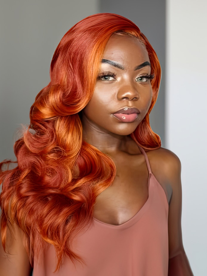 UNice Hair #350 Color Virgin Body Wave Hair Weave 1 Piece 8-30 Inch ...