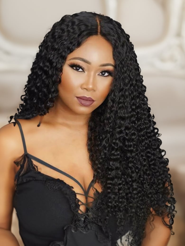 UNice Hair 3 Bundles Peruvian Jerry Curly Virgin Hair Weave