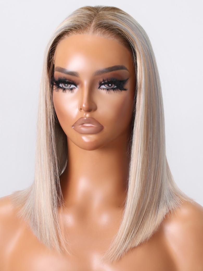 UNice Put On And Go Wig 6x4.5 Glueless Lace Glossy Blonde With