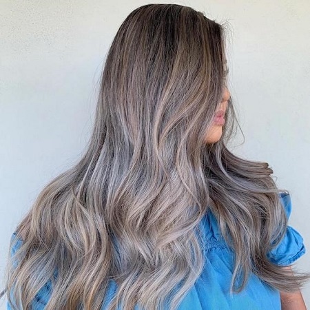 Chic Light Ash Brown Hair Color