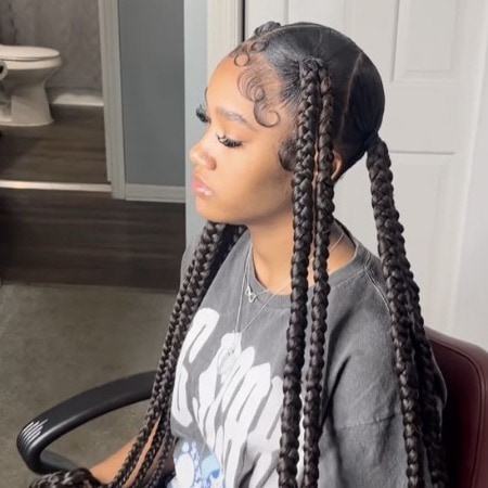 Slay with Jayda Wayda Braids and Get Some Hairstyle Inspirations