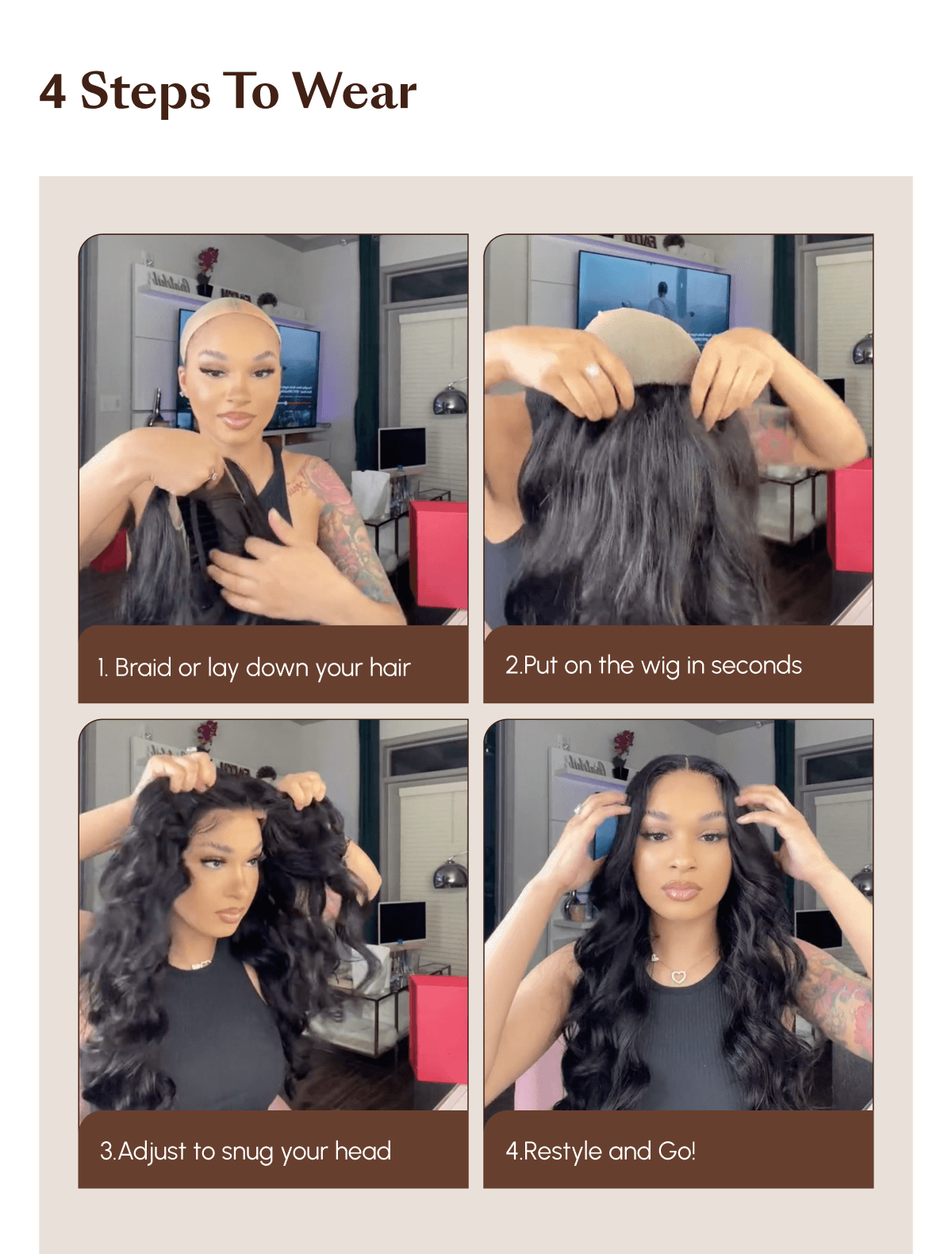 The Perfect Wig Kit to Install, Style☑️& Maintain Lace Wigs