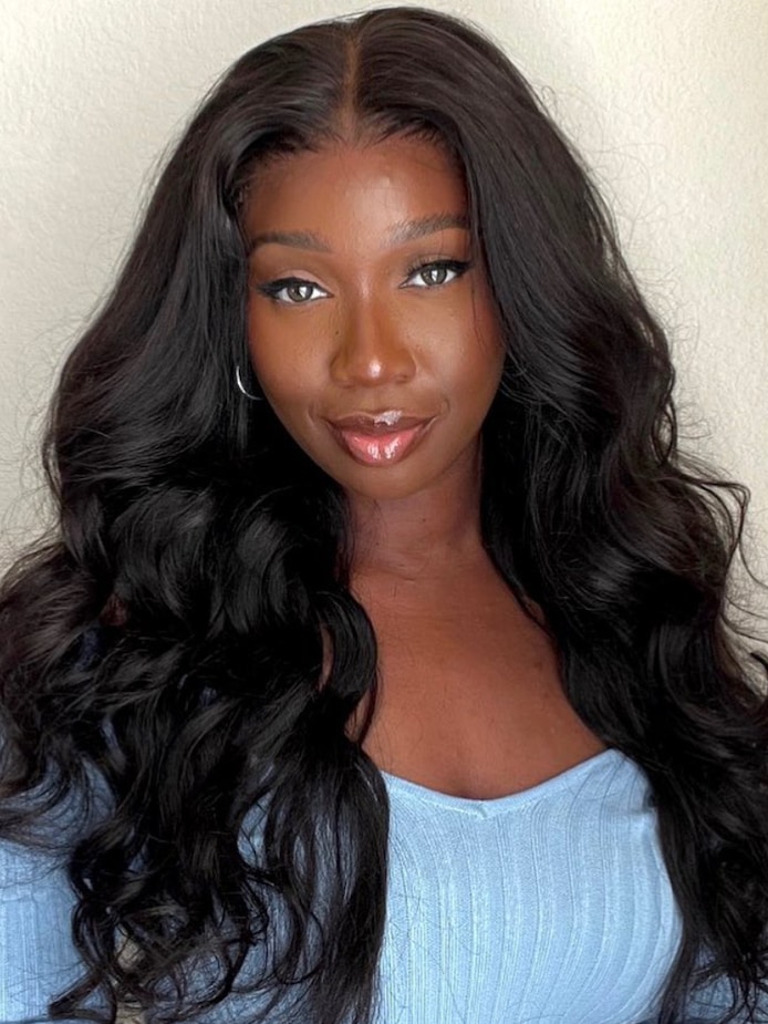 UNice Beginner Friendly V Part Body Wave Wig No Leave Out Thin U Part