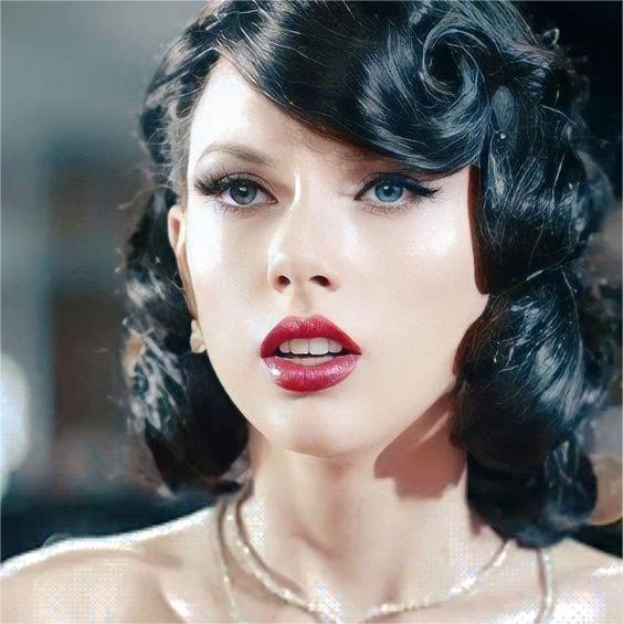 Taylor Swift Black Hair