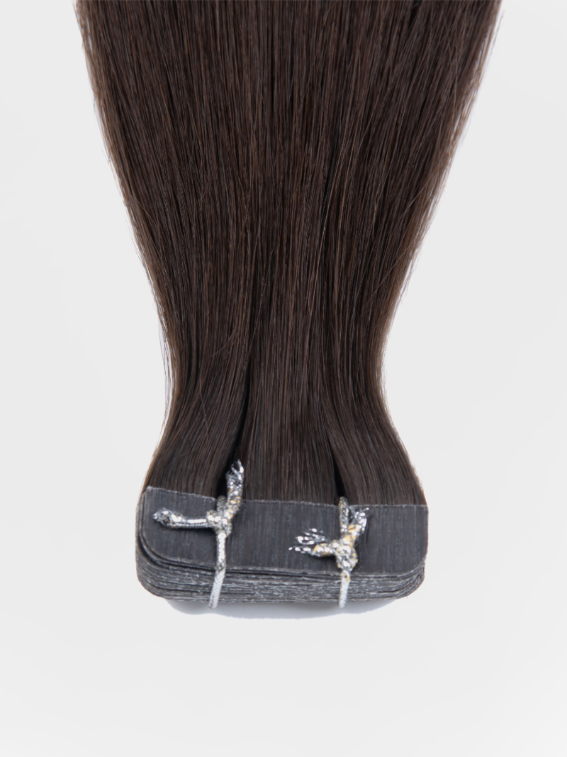 UNice Mochachino Brown Human Hair Tape In Extension