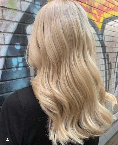 Beautiful Creamy Blonde Hair