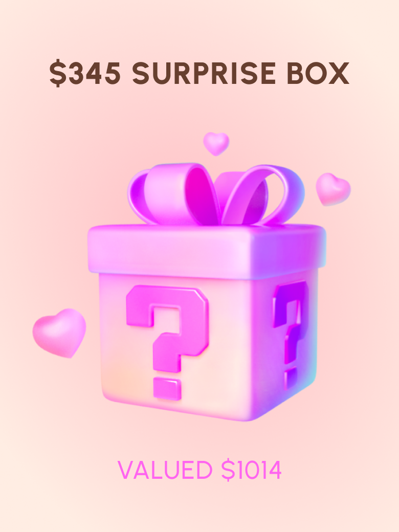 UNICE $345 SURPRISE BOX - 2 Items FOR $1014 VALUE