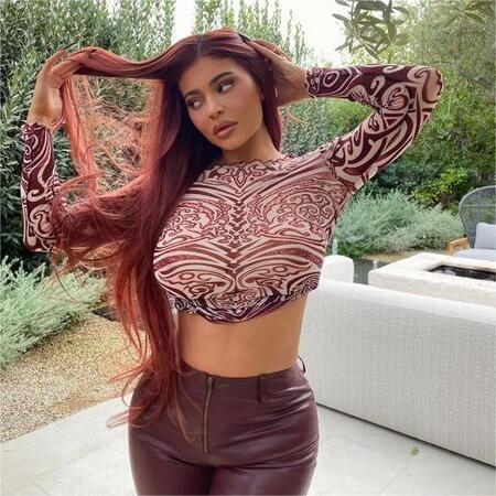 Kylie Jenner Red Hair