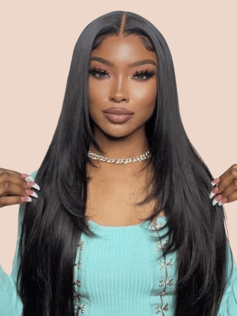 [$39 Down | Take it Home] 30 Inch 13x4 Lace Front Inner Buckle Straight Butterfly Layered Haircut 20