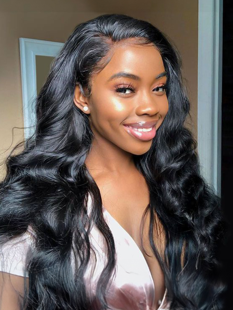 5x5 HD Lace Wigs Pre Plucked Body Wave Wig 150% Density Hair Clear Glueless Lace Wigs