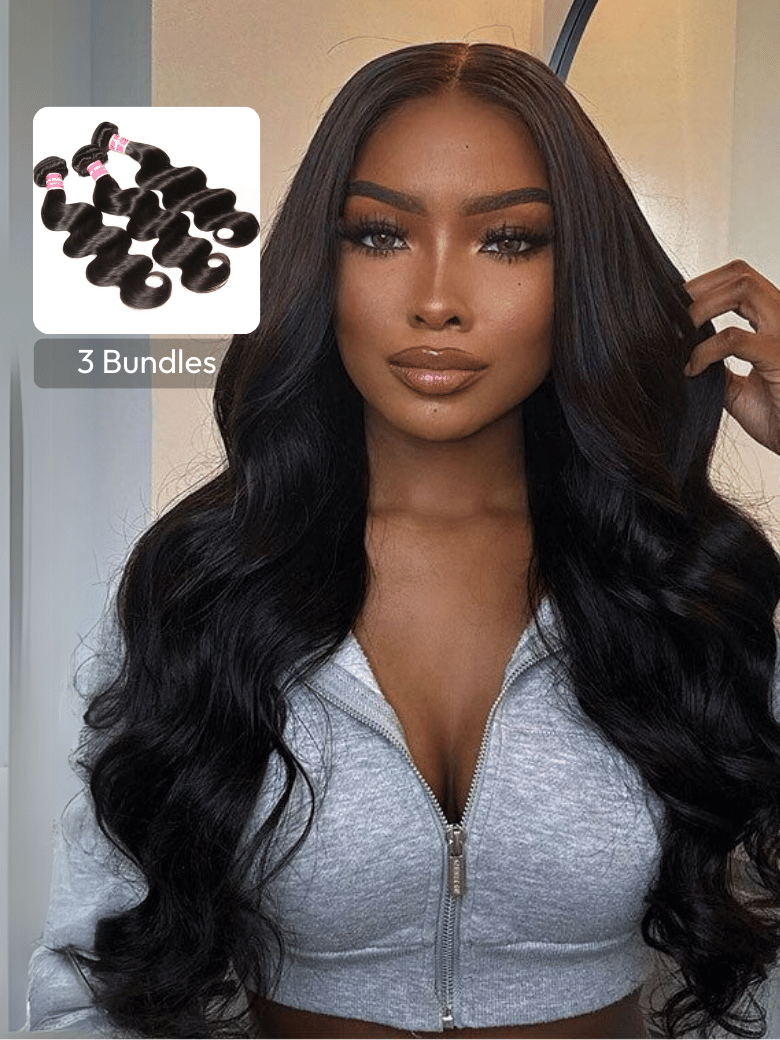 UNice 3 Bundles Hair Body Wave Virgin Human Hair 163$