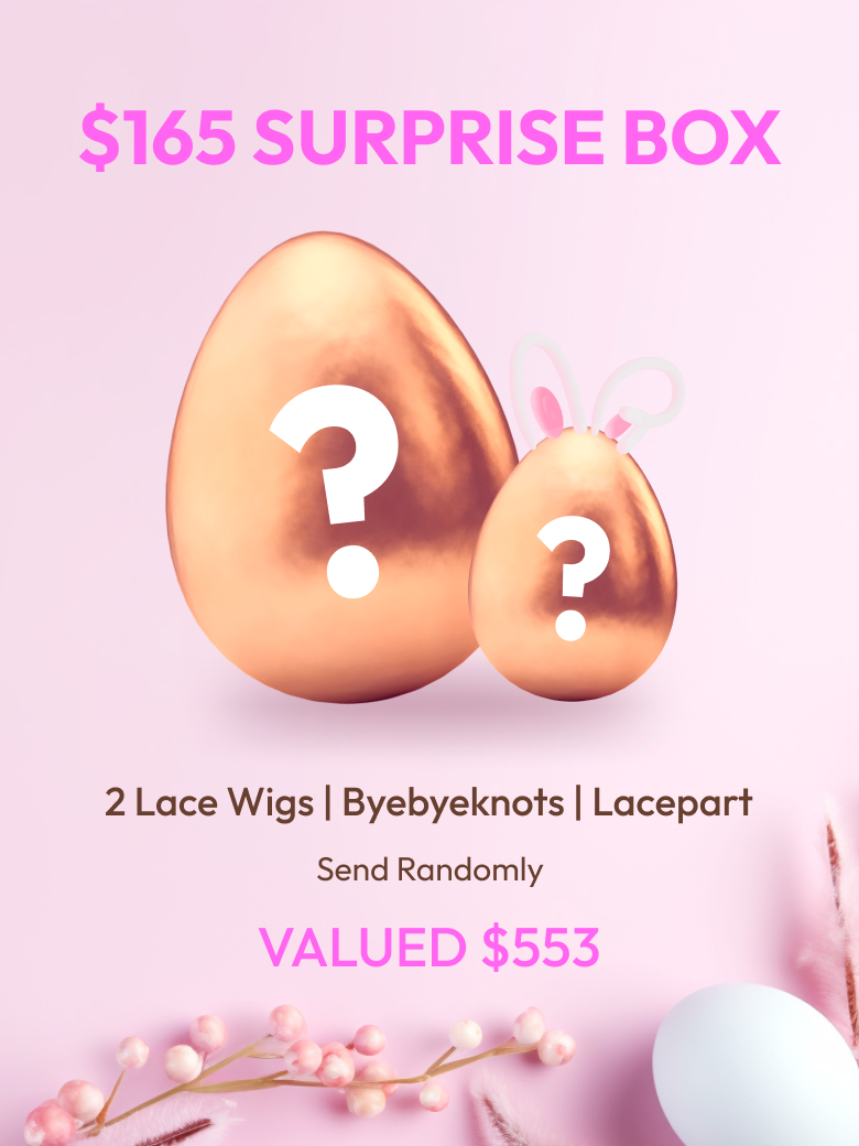 UNICE $165 SURPRISE BOX - 2 WIGS FOR $553 VALUE