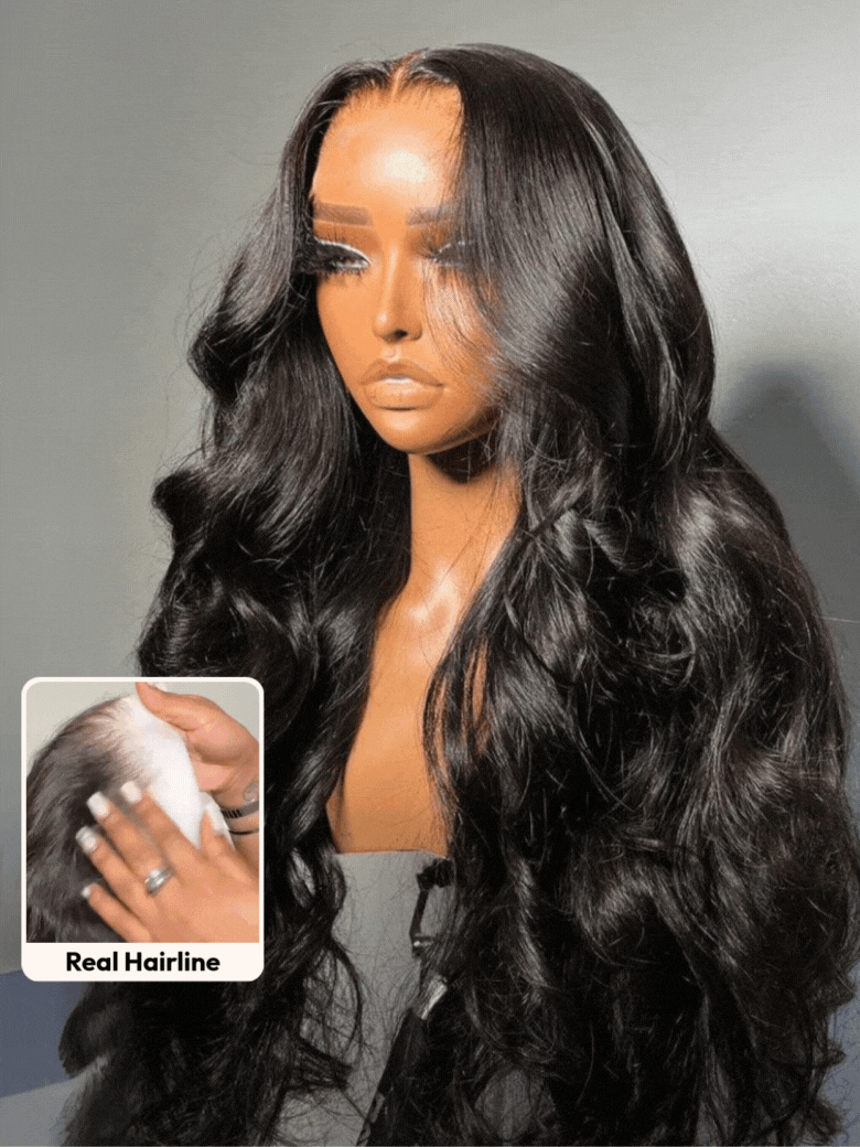 13x4 Pre-Everything™ Lace Front Pull And Go 3D Body Wave Wig Real Ear To Ear With Invisi Drawstring Wig