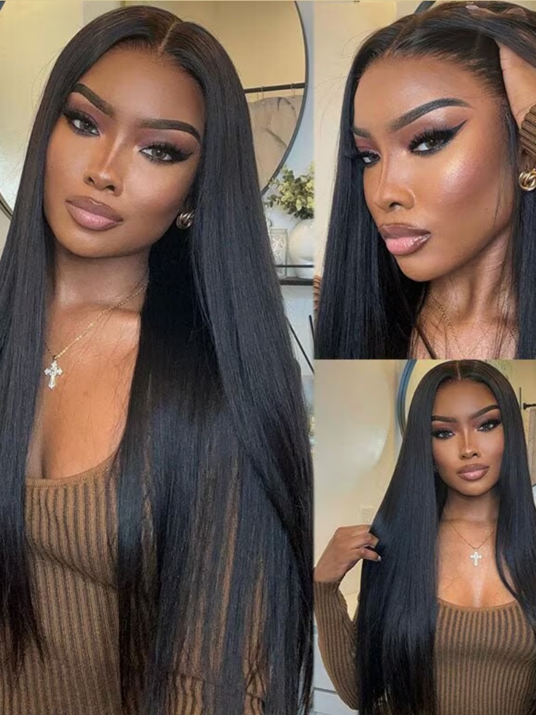[24'' & 26'' Same Price]13x4 Pre-Everything Ear To Ear Lace Frontal Silky Straight Hair Wig Beginner Friendly 150% Density