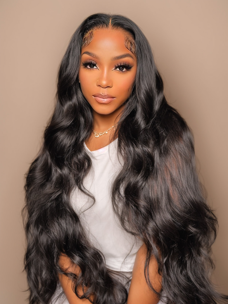 [22=$126] 5x5HD Lace 180% Density Body Wave/ Deep Wave/ Straight Wigs Amazing Lace Melted Match All Skins