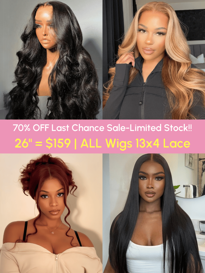 26 Inch $159 All Wigs 13x4 Lace 70% OFF Last Chance Sale Limited Stock