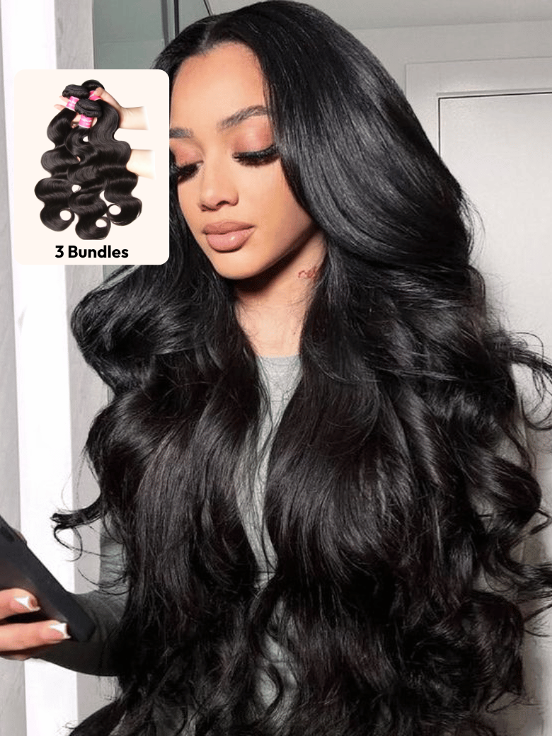 UNice Premium Raw Virgin Hair Body Wave Bundles