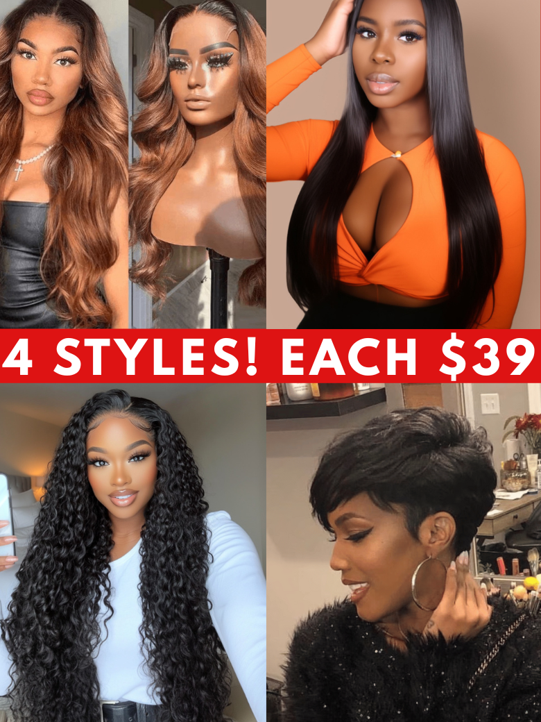 Black Friday Sale $39 Each Wig â Style More Spend Less Shine Always