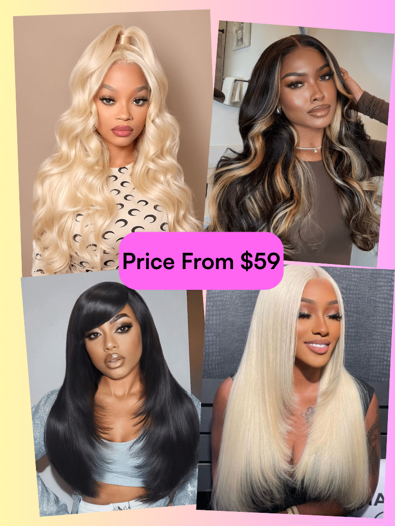 4 Bestselling Lace Wigs from $59 (Limited Stock)