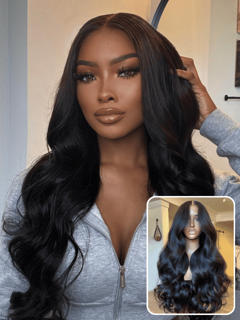 [BOGO For All Length] 13x4 HD Lace Pre-Everything™ Body Wave Wig – Pull & Go Fit Ear-to-Ear with Invisi Drawstring