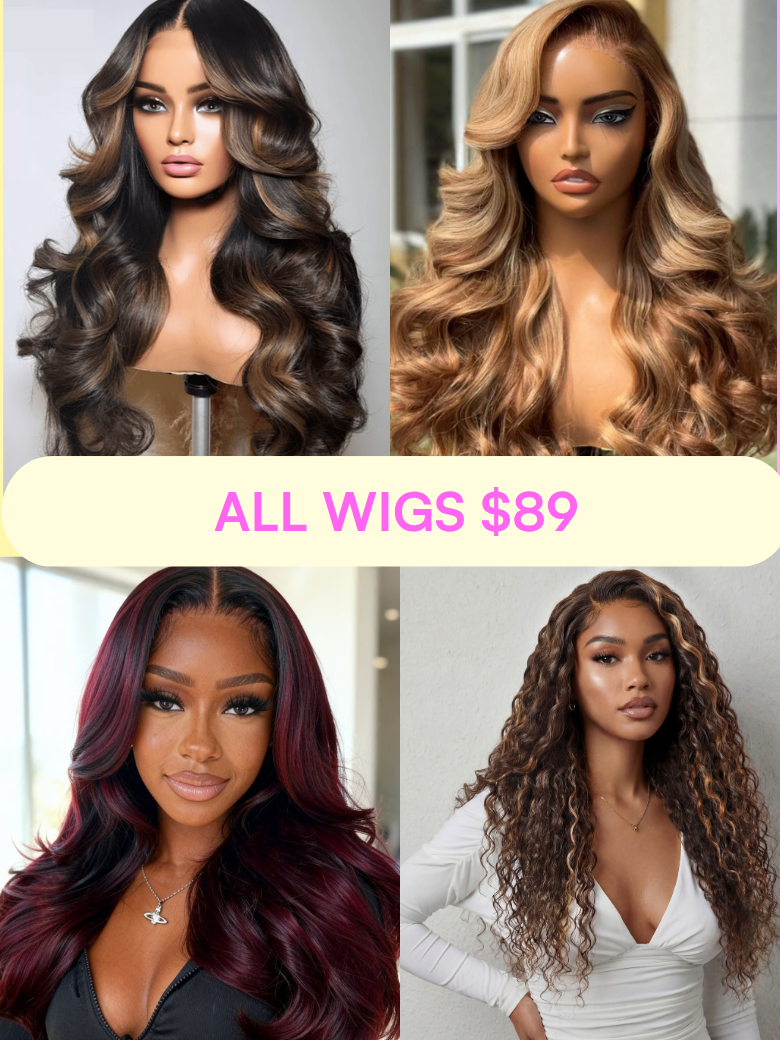 All Wigs 89 Bye Bye Knots Wig 13x4 Pre-Everything Lace Wig $223