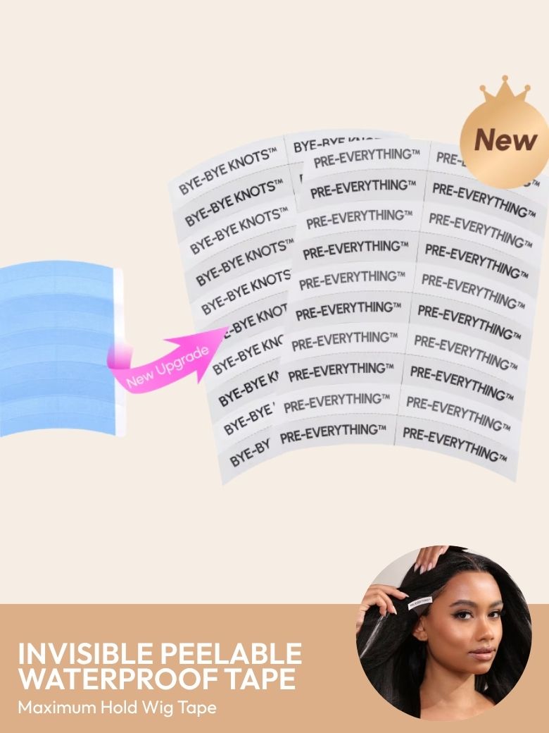 Invisible Peelable Water Proof Tape For Lace Wigs
