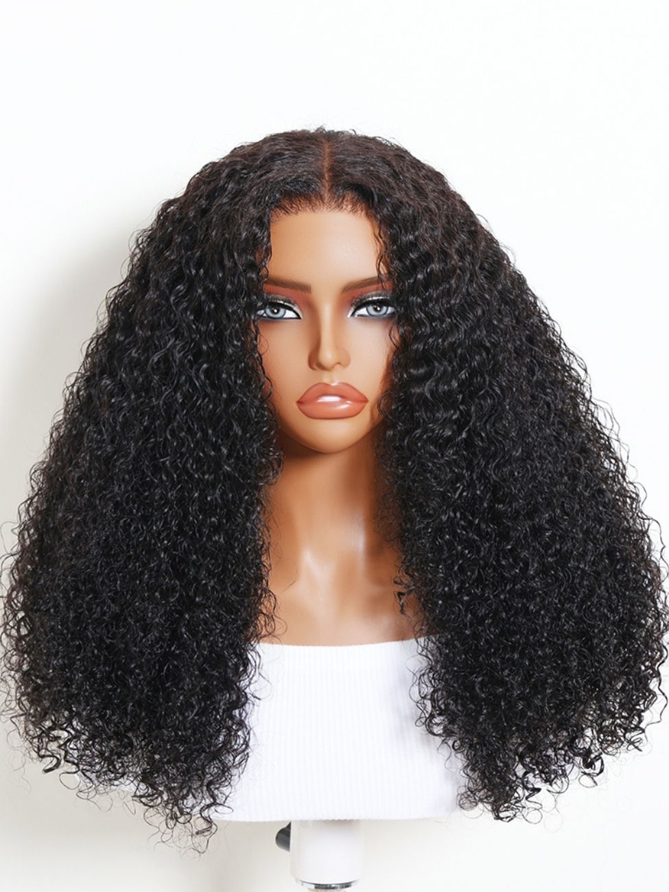 UNice Pre-Defined Layered Kinky Curly Wig Bye-Bye Slip™ 7×5 Lace Closure Glueless Blend-Ready Voluminous Natural Curls