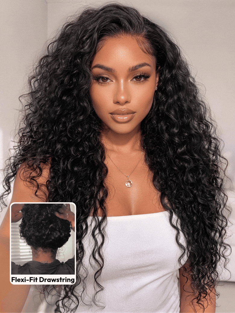 UNice Water Wave Wig Bye-Bye Slip™ 7×5 Lace Glueless Everyday Timeless Wave Style Full-Bodied Natural Flow