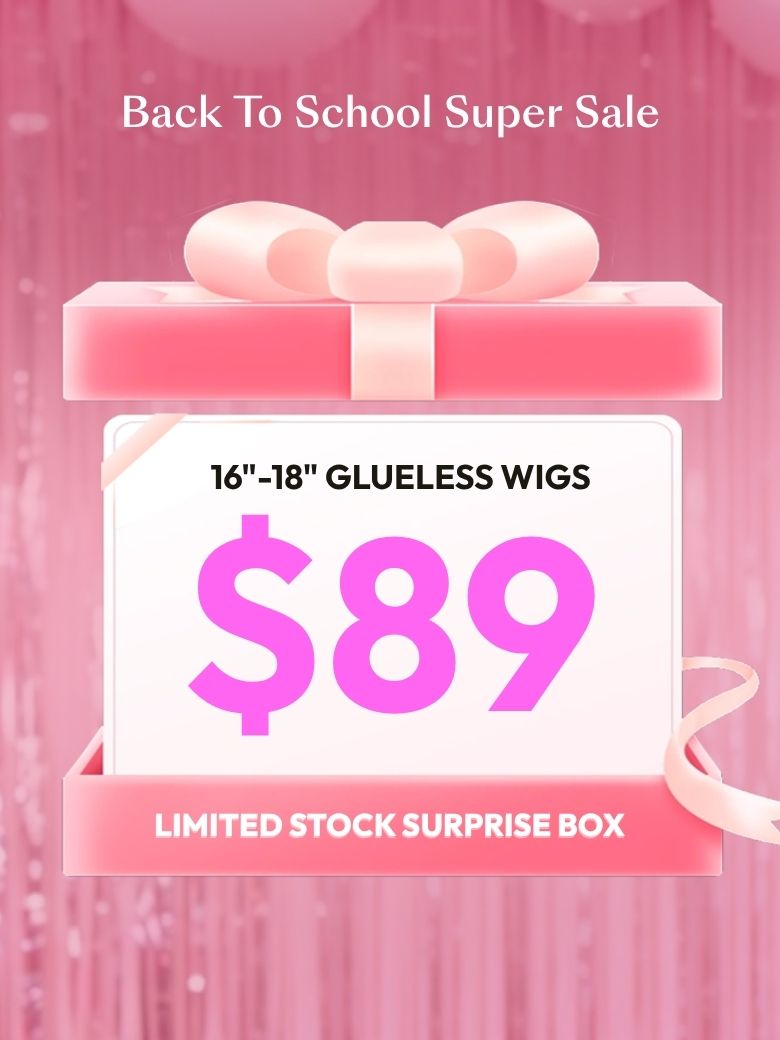 UNICE $89 & $119 Surprise Box Randomly Get 816''-24'' Bob Glueless Wigs Value $169-$329