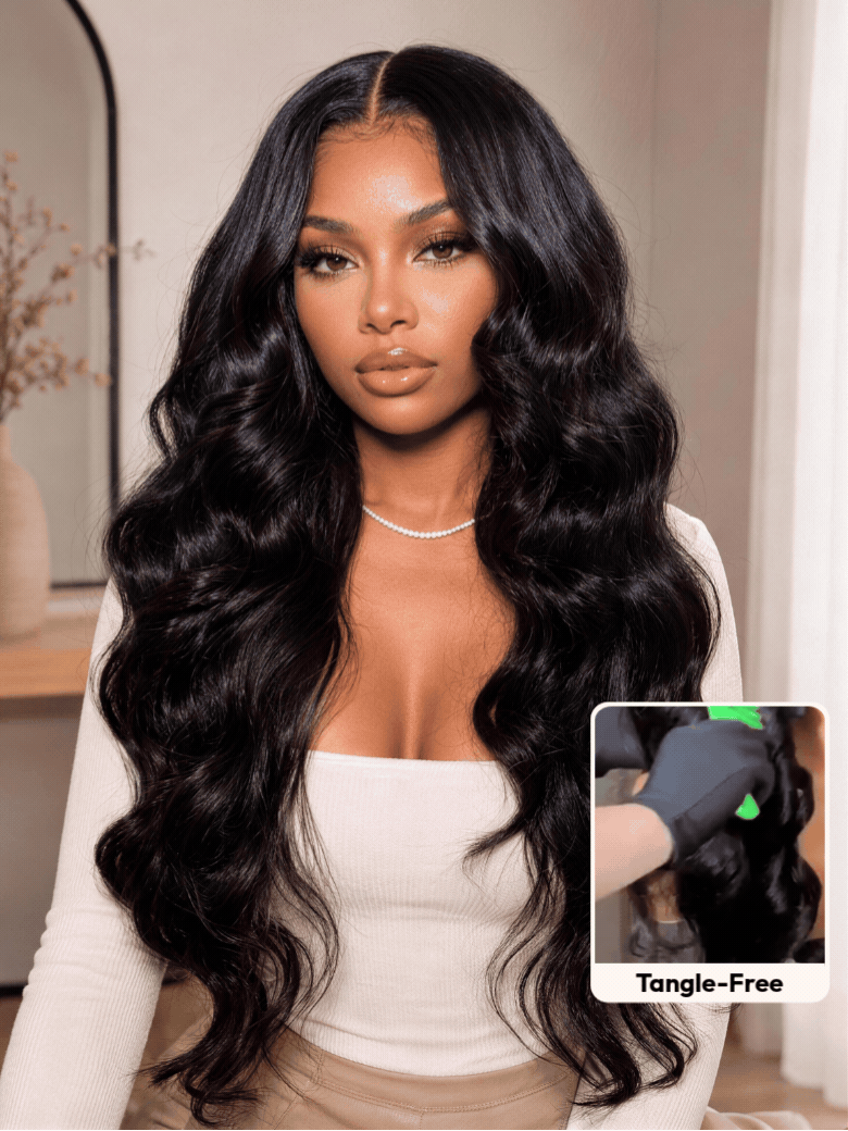 UNice Hair Bundles 3 Pcs/pack Hair Brazilian Body Wave Virgin Soft Natural Human Hair Easy to Blend