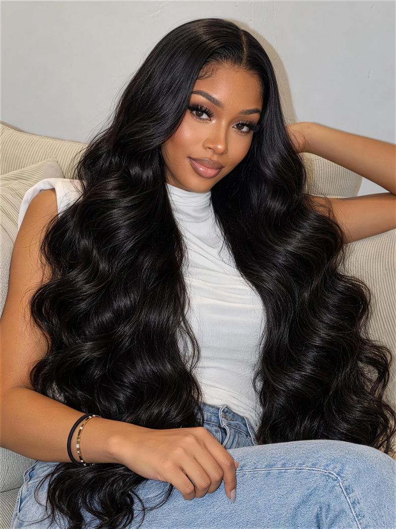All-In-One Body Wave Quick Weave Set for Effortless Everyday Glam 3Pcs Bundles with Lace Closure