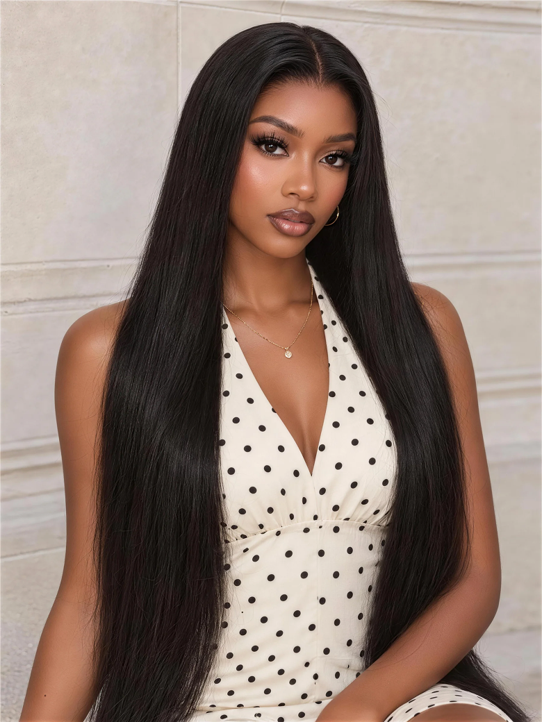 Mix-and-Match Body Wave & Straight Human Hair Bundles for Full Natural Blending and Versatile Styling