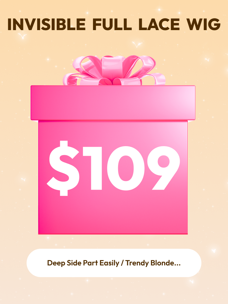 UNICE $109 Surprise Box - All Invinsible Full Lace Wigs 180% Density Value $545 Easy To Do All Styles