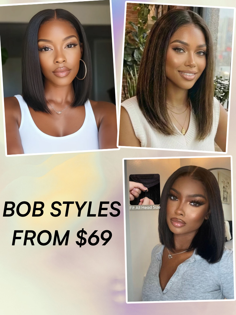 4 Effortless Chic Bob Styles: From $69