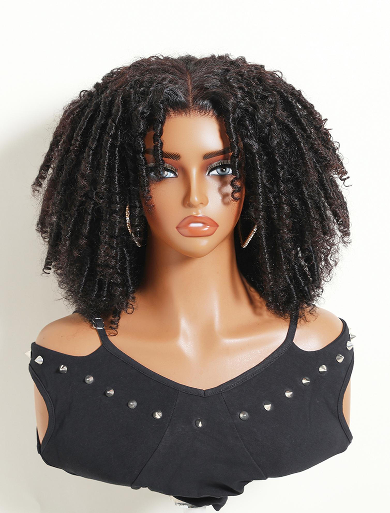 Layered Spiral Curl Bye-Bye Slip 7x5 Lace Glueless Human Hair Wig