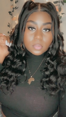 The softest wig I’ve ever had!! No shedding and easy to curl! I love this hair