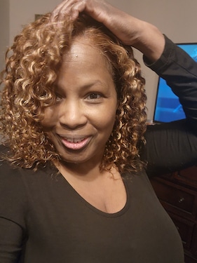 I received so many compliments on this wig...everyone loved the color, hair is so soft, no tangling, minimal shedding...wig is very comfortable... If you are looking to buy a pretty blonde curly wig I recommend this one!