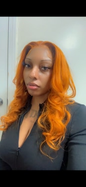 Hair color matches perfectly with my complexion, I was a fan of red hair but now ginger orange is my new favorite color, I received lots compliments from both genders regarding this color