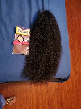I received the hair 
