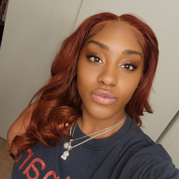 16in Reddish Brown Wig