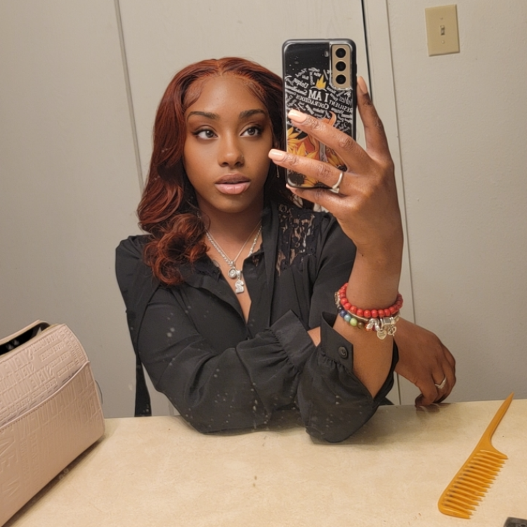 16in Reddish Brown Wig