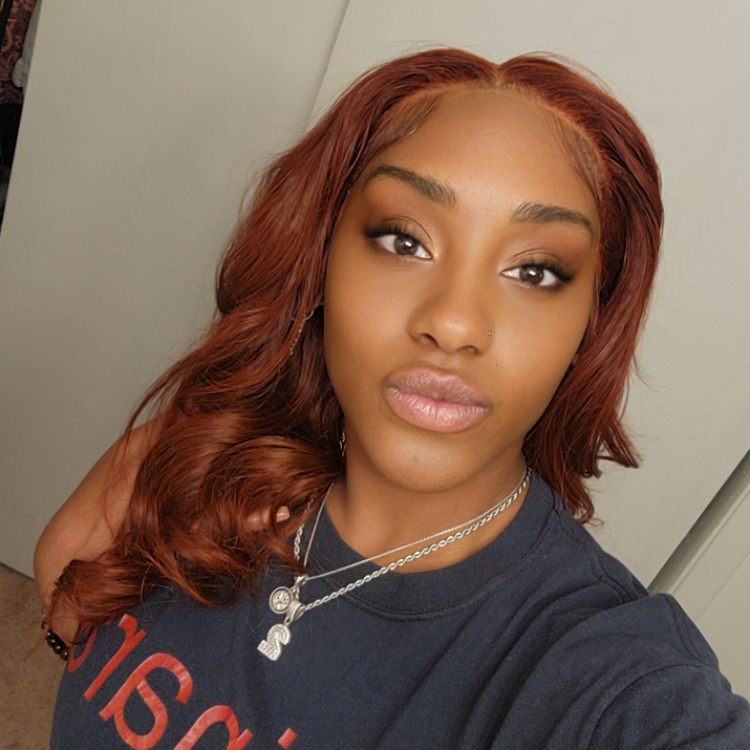 16in Reddish Brown Wig